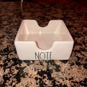 Rae Dunn NOTE sticky note holder
